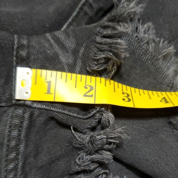 Coca Cola Black Jean Shorts Stylish Comfort - Picture 4 of 9